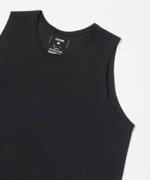 fitfor(フィットフォー)の「『別注』FITFOR×URBAN RESEARC WIDE SLEEVE LESS T-SHIRTS(タンクトップ・メンズ・ホワイト/ブラック・X-LARGE/LARGE/MEDIUM)」の9枚目の写真