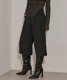 Ezick | Barmuda pants ピンストライプハーフパンツ/setup対応(その他パンツ)