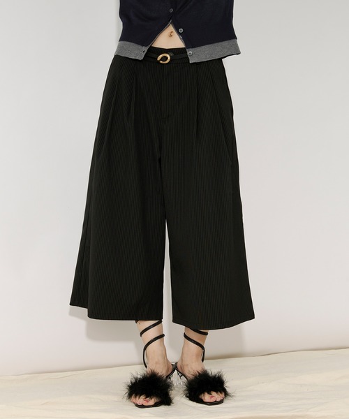 Barmuda pants ピンストライプハーフパンツ/setup対応（その他パンツ