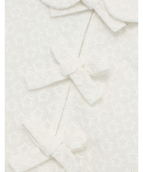 Little sunny bite(リトルサニーバイト)の「【little sunny bite】star mini dress(ワンピース・レディース・ホワイト/ブラック・SMALL/MEDIUM)」の5枚目の写真