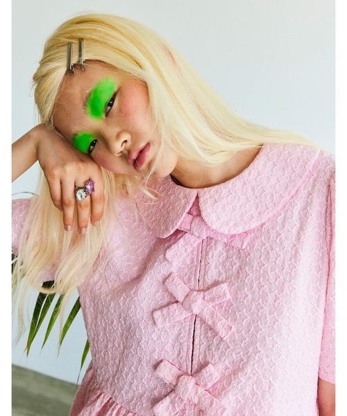 Little sunny bite(リトルサニーバイト)の「【little sunny bite】star mini dress(ワンピース・レディース・ホワイト/ブラック・SMALL/MEDIUM)」の22枚目の写真