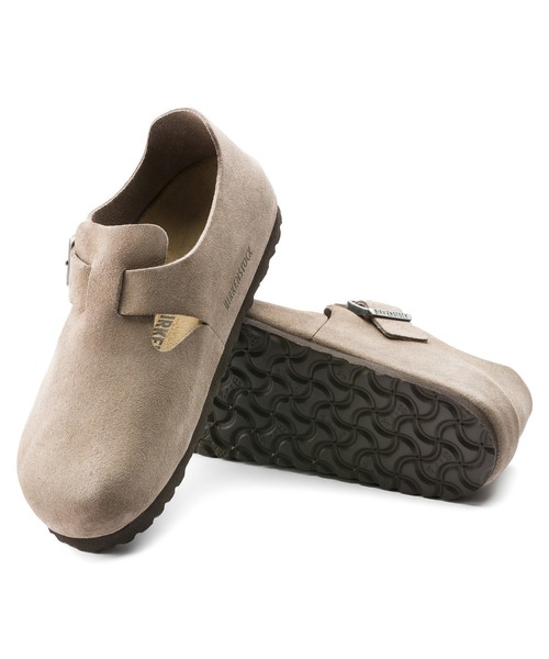 BIRKENSTOCK(ビルケンシュトック)の「London / ロンドン トープ 【ナロー幅】 UNISEX(スリッポン・レディース・ベージュ・32.5/38/24.5cm/36(23cm)/35(22.5㎝)/39.0/25㎝/37(24cm)/41(26.5cm)/43(28cm)/44(28.5cm)/42(27cm))」の5枚目の写真