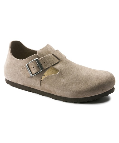 BIRKENSTOCK(ビルケンシュトック)の「London / ロンドン トープ 【ナロー幅】 UNISEX(スリッポン・レディース・ベージュ・32.5/38/24.5cm/36(23cm)/35(22.5㎝)/39.0/25㎝/37(24cm)/41(26.5cm)/43(28cm)/44(28.5cm)/42(27cm))」の6枚目の写真