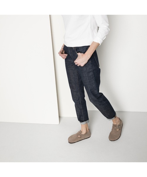 BIRKENSTOCK(ビルケンシュトック)の「London / ロンドン トープ 【ナロー幅】 UNISEX(スリッポン・レディース・ベージュ・32.5/38/24.5cm/36(23cm)/35(22.5㎝)/39.0/25㎝/37(24cm)/41(26.5cm)/43(28cm)/44(28.5cm)/42(27cm))」の10枚目の写真