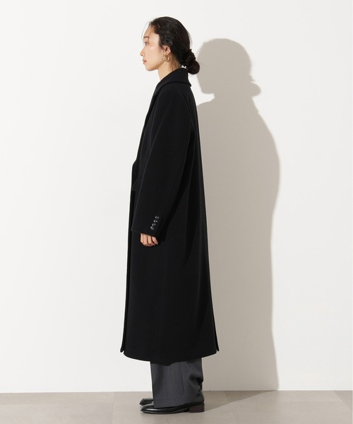 N.（N. Natural Beauty Basic）（エヌエヌナチュラルビューティーベーシック）の「【PS/低身長サイズ】チェスターロングコート（チェスターコート・レディース・ブラック/グレー/モカ・P/S/MEDIUM/SMALL）」の10枚目の写真