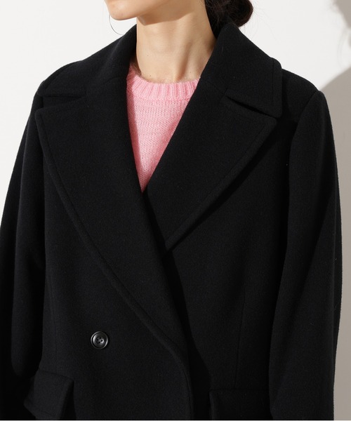 N.（N. Natural Beauty Basic）（エヌエヌナチュラルビューティーベーシック）の「【PS/低身長サイズ】チェスターロングコート（チェスターコート・レディース・ブラック/グレー/モカ・P/S/MEDIUM/SMALL）」の12枚目の写真