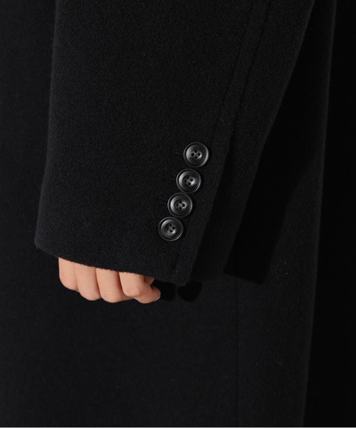 N.（N. Natural Beauty Basic）（エヌエヌナチュラルビューティーベーシック）の「【PS/低身長サイズ】チェスターロングコート（チェスターコート・レディース・ブラック/グレー/モカ・P/S/MEDIUM/SMALL）」の16枚目の写真