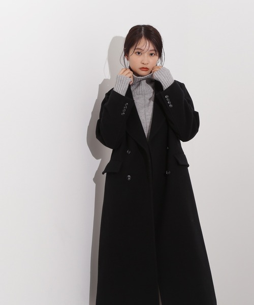 セール】【PS/低身長サイズ】チェスターロングコート（チェスター