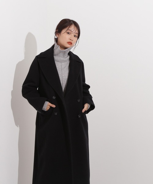 セール】【PS/低身長サイズ】チェスターロングコート（チェスター