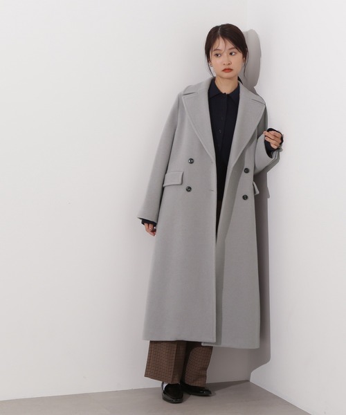 セール】【PS/低身長サイズ】チェスターロングコート（チェスター