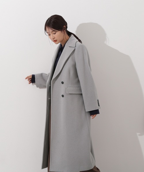 セール】【PS/低身長サイズ】チェスターロングコート（チェスター