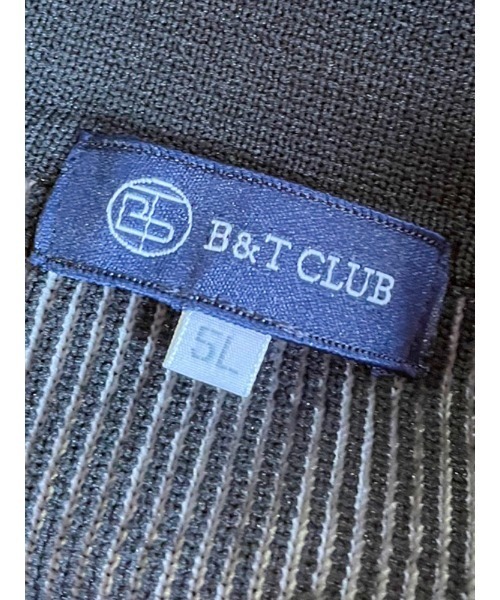 B&T CLUB(ビーティークラブ)の「ニット メンズ 大きいサイズ ふわかる 12G プレーティング ポロセーター B&T CLUB ビーアンドティークラブ(ニット/セーター・メンズ・カーキ/グレー・5L/4L/3L)」の19枚目の写真