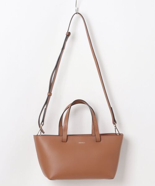 LORISTELLA（ロリステッラ）の「【LORISTELLA】ベーシックレザーハンドバッグ(Q56473)（ハンドバッグ・レディース・ブラック/キャメル・ALL）」の8枚目の写真