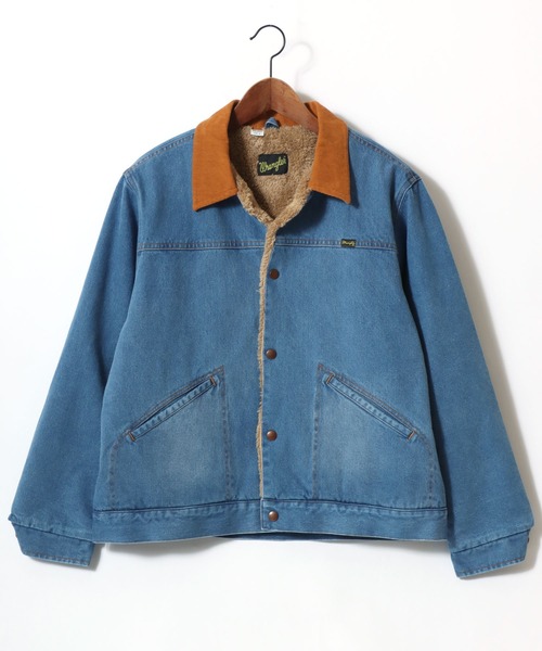 セール】Wrangler/ラングラー Denim Boa Trucker Jacket 227MJL/裏ボア