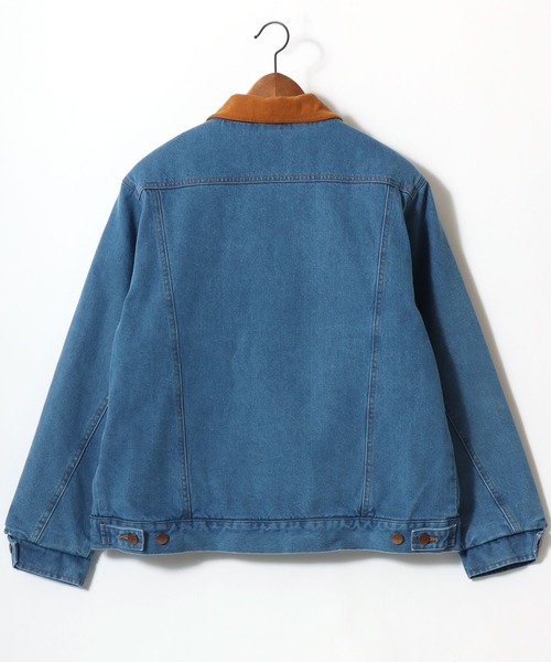 Wrangler デニムジャケット コーデュロイ襟 Wrangler 襟コーデュロイデニムジャケット 濃紺【1120T01】 | 【公式