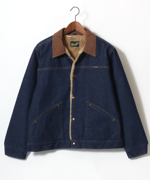 セール】Wrangler/ラングラー Denim Boa Trucker Jacket 227MJL/裏ボア
