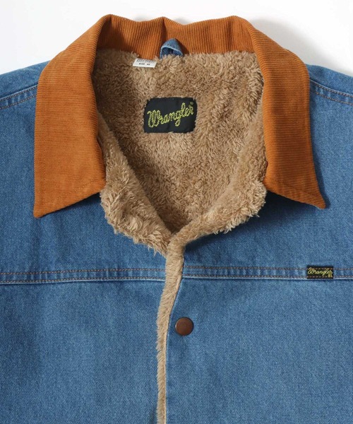 セール】Wrangler/ラングラー Denim Boa Trucker Jacket 227MJL/裏ボア