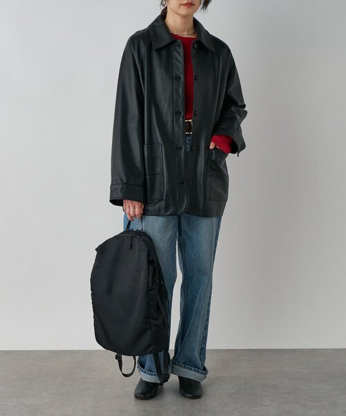 RIVE DROITE（リヴドロワ）の「【MONN.:.(モン)】DAY PACK（バックパック/リュック・レディース・ブラック・FREE）」の6枚目の写真