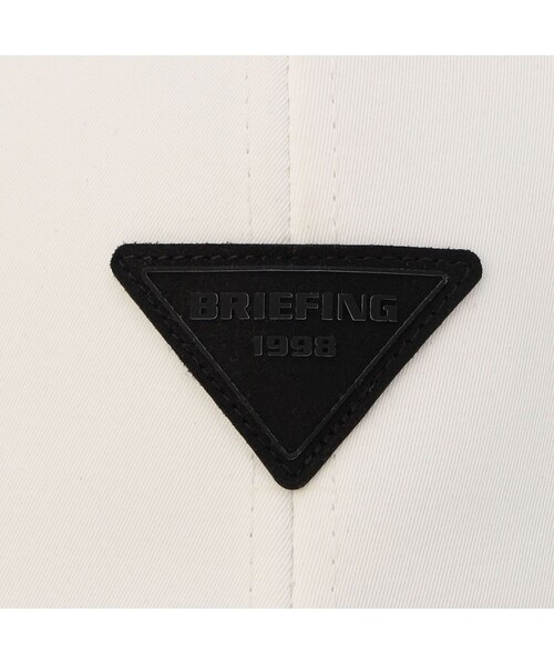 BRIEFING(ブリーフィング)の「【BRIEFING GOLF/ブリーフィングゴルフ】LA MS TRIANGLE LOGO CAP(キャップ・メンズ・ブラック/ホワイト・FREE)」の3枚目の写真