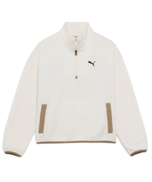 PUMA(プーマ)の「PUMA プーマ メンズ オータム フリース トップス 裏起毛(スウェット・メンズ・ブラック/オフホワイト・SMALL/X-LARGE/LARGE/MEDIUM/XX-LARGE)」の2枚目の写真