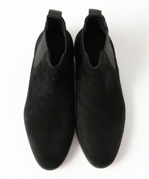 BRILLA per il gusto（ブリッラペルイルグースト）の「【別注】POLPETTA / スエード サイドゴアブーツ（ドレスシューズ・メンズ・ブラック/ダークブラウン・40.5/40/38.5/41/39/42.5）」の6枚目の写真