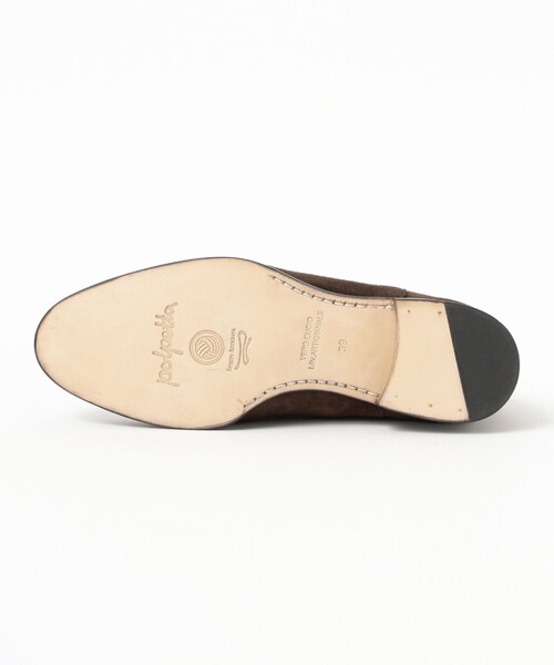 BRILLA per il gusto（ブリッラペルイルグースト）の「【別注】POLPETTA / スエード サイドゴアブーツ（ドレスシューズ・メンズ・ブラック/ダークブラウン・40.5/40/38.5/41/39/42.5）」の9枚目の写真