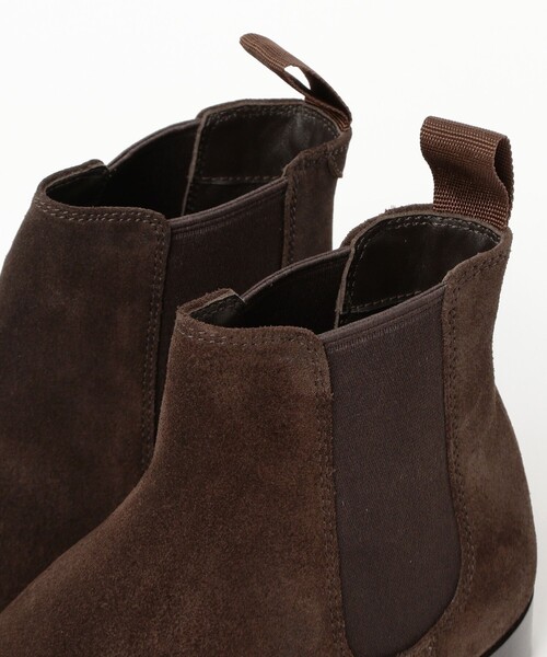 BRILLA per il gusto（ブリッラペルイルグースト）の「【別注】POLPETTA / スエード サイドゴアブーツ（ドレスシューズ・メンズ・ブラック/ダークブラウン・40.5/40/38.5/41/39/42.5）」の10枚目の写真