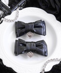 mine by LAFARY（マインバイラファリー）の「レザーリボン（バレッタ/ヘアクリップ・レディース）」