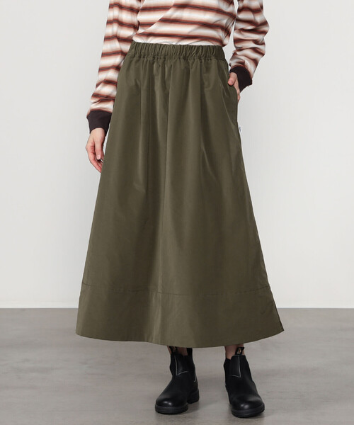 Gymphlex | メモリータフタ イージーフレアスカート WOMEN