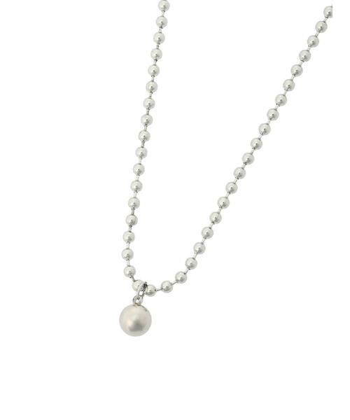 ehka sopo（エヘカソポ）の「ボールチェーンネックレス（ネックレス・レディース・シルバー・F）」の5枚目の写真