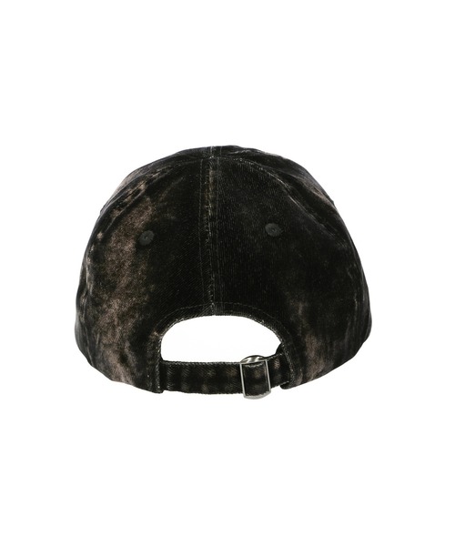X-girl（エックスガール）の「FLOCKED DENIM 6PANEL CAP（キャップ・レディース・ブラック/インディゴブルー・ONE SIZE）」の12枚目の写真