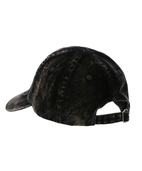 X-girl（エックスガール）の「FLOCKED DENIM 6PANEL CAP（キャップ・レディース・ブラック/インディゴブルー・ONE SIZE）」の13枚目の写真