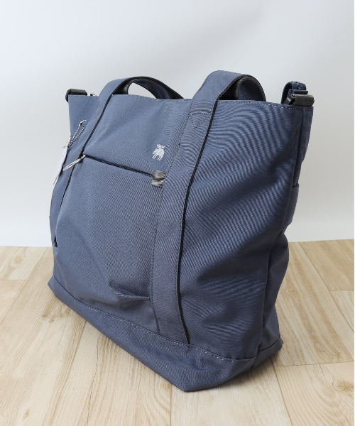 moz(モズ)の「moz モズ 撥水2wayトートバッグ(トートバッグ・レディース・ホワイト系その他/オレンジ系その他/ブラック/ブルー系その他/マルチ・FREE)」の8枚目の写真