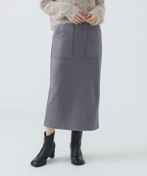 スエード ベイカー スカート（スカート）｜B:MING by BEAMS