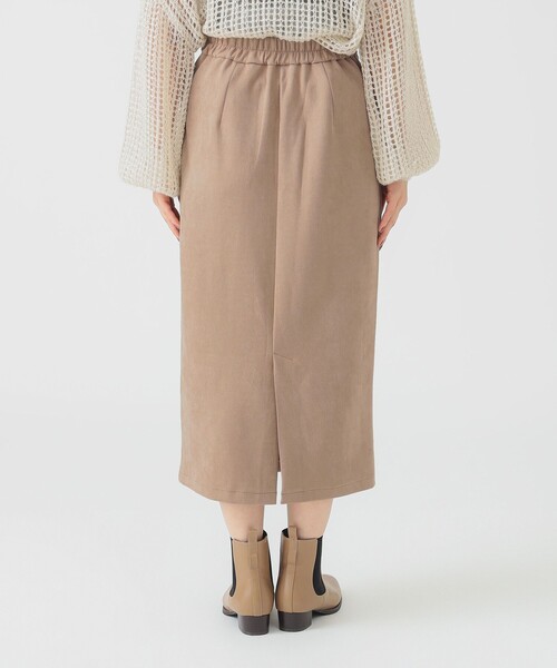 B:MING by BEAMS（ビーミングバイビームス）の「スエード ベイカー スカート（スカート・レディース・グレー/ベージュ・SMALL/MEDIUM）」の13枚目の写真