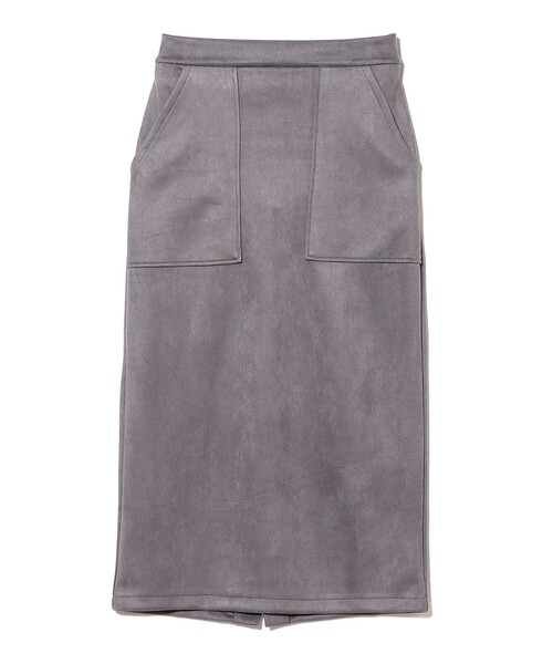 B:MING by BEAMS（ビーミングバイビームス）の「スエード ベイカー スカート（スカート・レディース・グレー/ベージュ・SMALL/MEDIUM）」の18枚目の写真