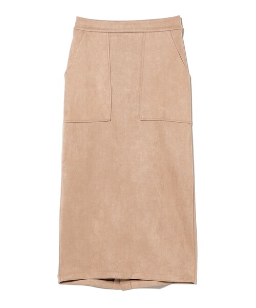 B:MING by BEAMS（ビーミングバイビームス）の「スエード ベイカー スカート（スカート・レディース・グレー/ベージュ・SMALL/MEDIUM）」の22枚目の写真