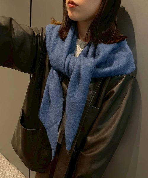 セール】シャギーニット マルチウェイスカーフ（ストール