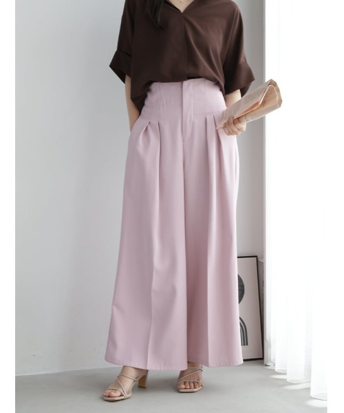 fifth(フィフス)の「【cestmignon_mauセレクト】【XS~Lサイズあり】ポケット付ウエストスラックスパンツ(その他パンツ・レディース・ブラック/グレイッシュベージュ/ライトブラウン/ライトグレー/ミント/スモークピンク・XS/S/M/L)」の6枚目の写真