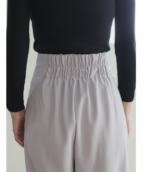 fifth（フィフス）の「ポケット付ハイウエストスラックスパンツ（その他パンツ・レディース・ブラック/グレイッシュベージュ/ライトブラウン/ライトグレー・XS/S/M/L）」の15枚目の写真