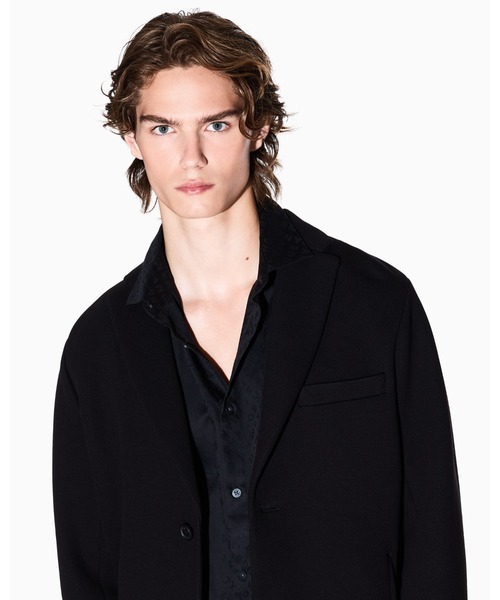 A|X アルマーニ エクスチェンジ】CL ボンデッドピケ シングル