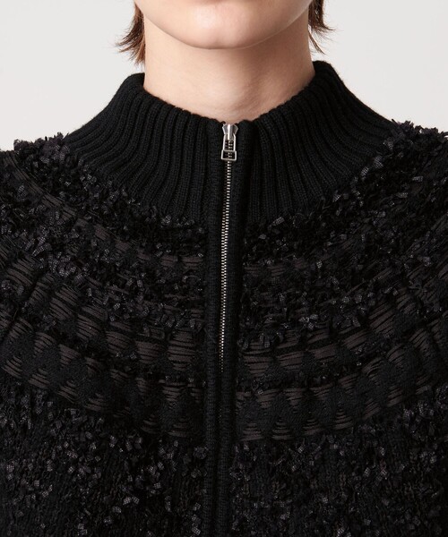 AEWEN MATOPH(イウエン マトフ)の「<AEWEN MATOPH>ノルディックジップニットカーディガン(カーディガン/ボレロ・レディース・ブラック/その他1・FREE)」の12枚目の写真