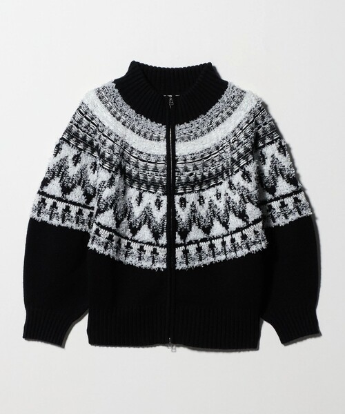 AEWEN MATOPH＞ノルディックジップニットカーディガン（カーディガン