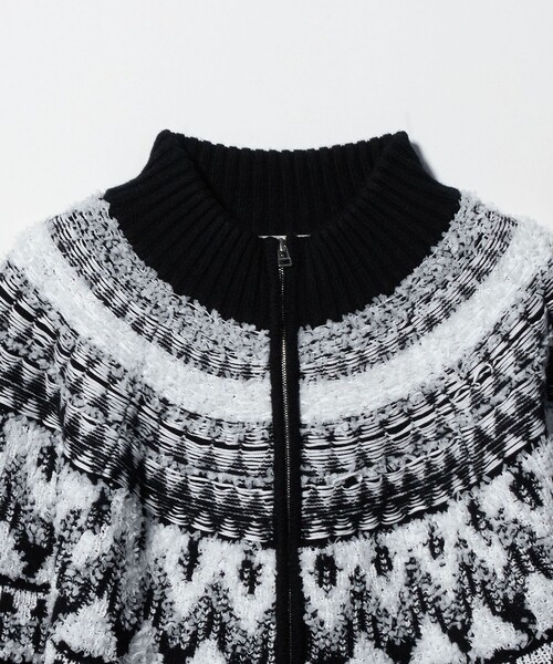 AEWEN MATOPH(イウエン マトフ)の「<AEWEN MATOPH>ノルディックジップニットカーディガン(カーディガン/ボレロ・レディース・ブラック/その他1・FREE)」の15枚目の写真