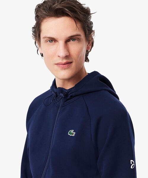 LACOSTE(ラコステ)の「『ノバク・ジョコビッチ』バックプリントセットアップトラックスーツ(ジャージ・メンズ・ネイビー・4/3/5)」の11枚目の写真