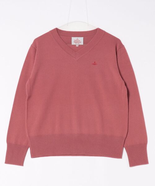 ｳｰﾚﾝﾍﾞｰｼｯｸVﾈｯｸﾌﾟﾙｵｰﾊﾞｰ（ニット/セーター）｜Vivienne Westwood