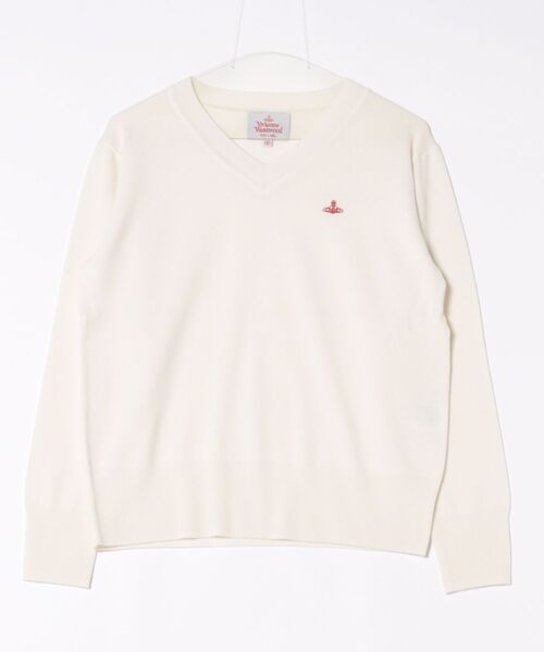 ｳｰﾚﾝﾍﾞｰｼｯｸVﾈｯｸﾌﾟﾙｵｰﾊﾞｰ（ニット/セーター）｜Vivienne Westwood