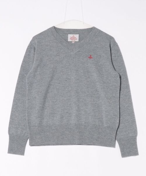 ｳｰﾚﾝﾍﾞｰｼｯｸVﾈｯｸﾌﾟﾙｵｰﾊﾞｰ（ニット/セーター）｜Vivienne Westwood