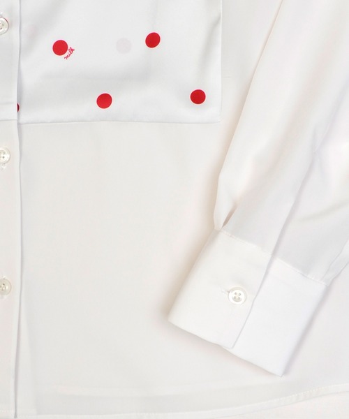 MILK(ミルク)の「milk ドットシャツ(シャツ/ブラウス・レディース・A/B・FREE)」の8枚目の写真