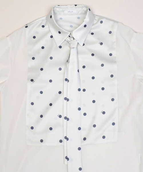MILK(ミルク)の「milk ドットシャツ(シャツ/ブラウス・レディース・A/B・FREE)」の9枚目の写真